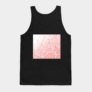 Pink water design Tank Top